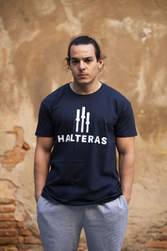 camisa halteras Navy hombre