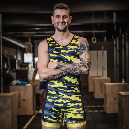 Maillot duty para weightlifting hombre