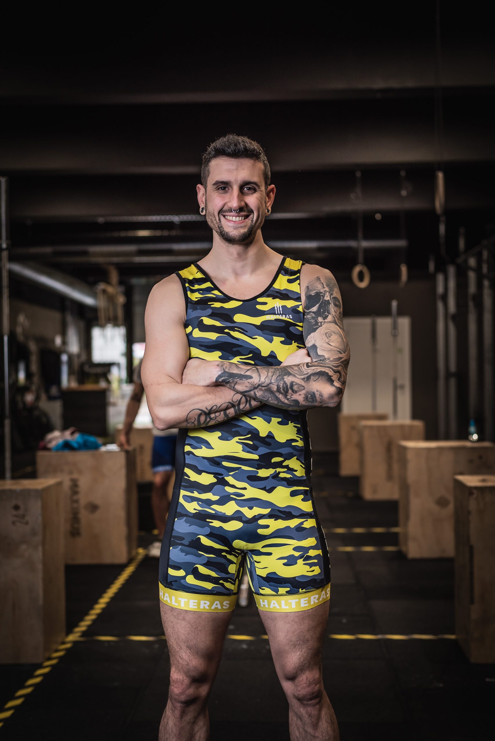 Maillot duty para weightlifting hombre