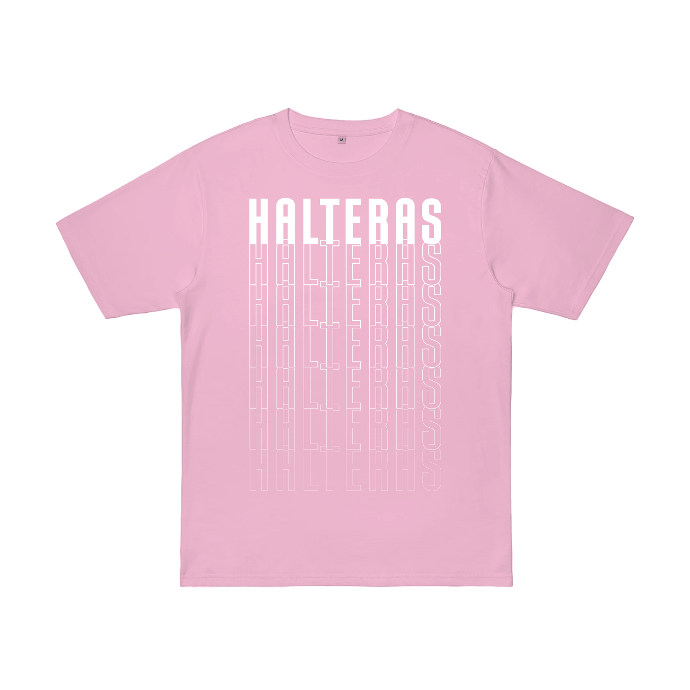camiseta halteras rose unisex