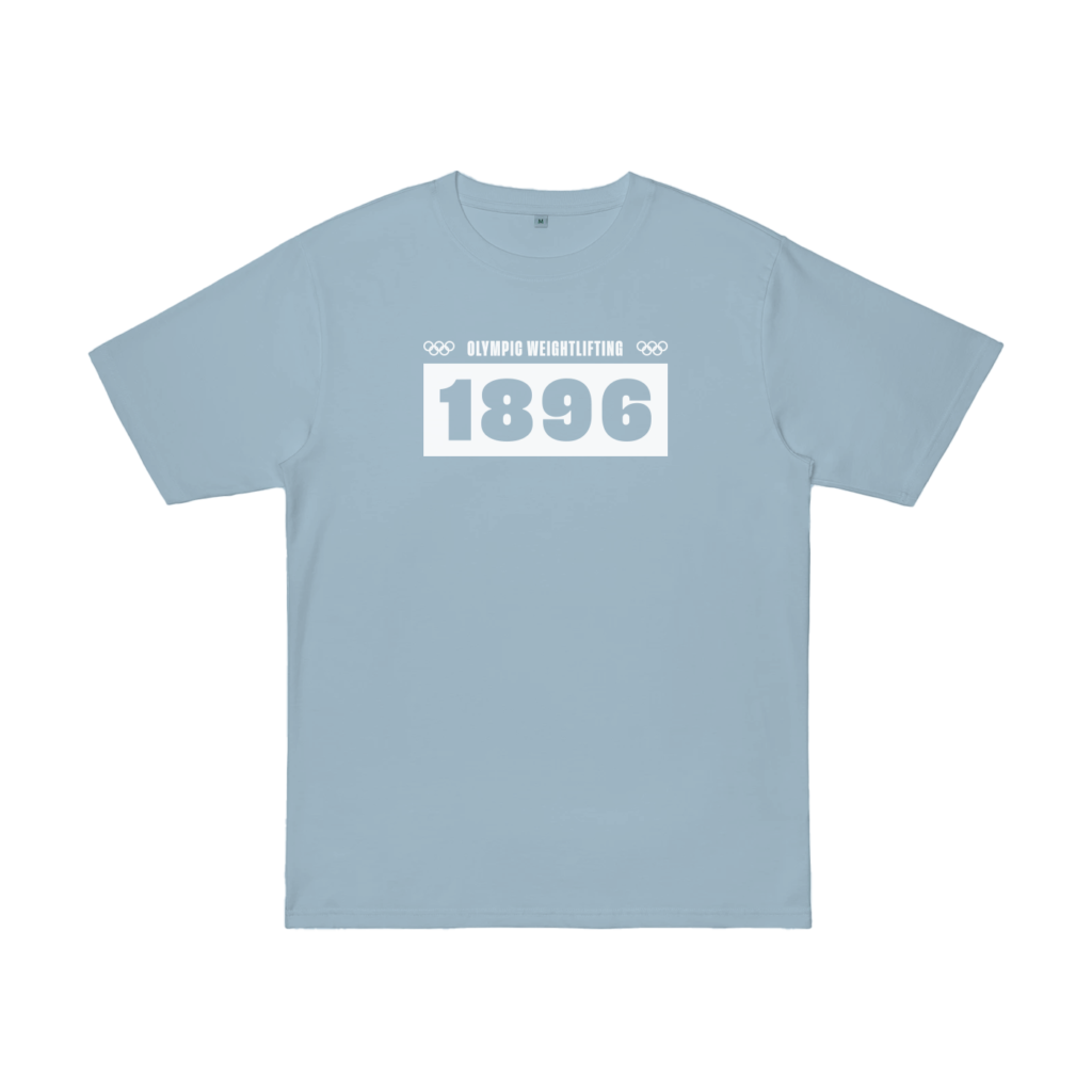 1896 camiseta halterofilia unisex