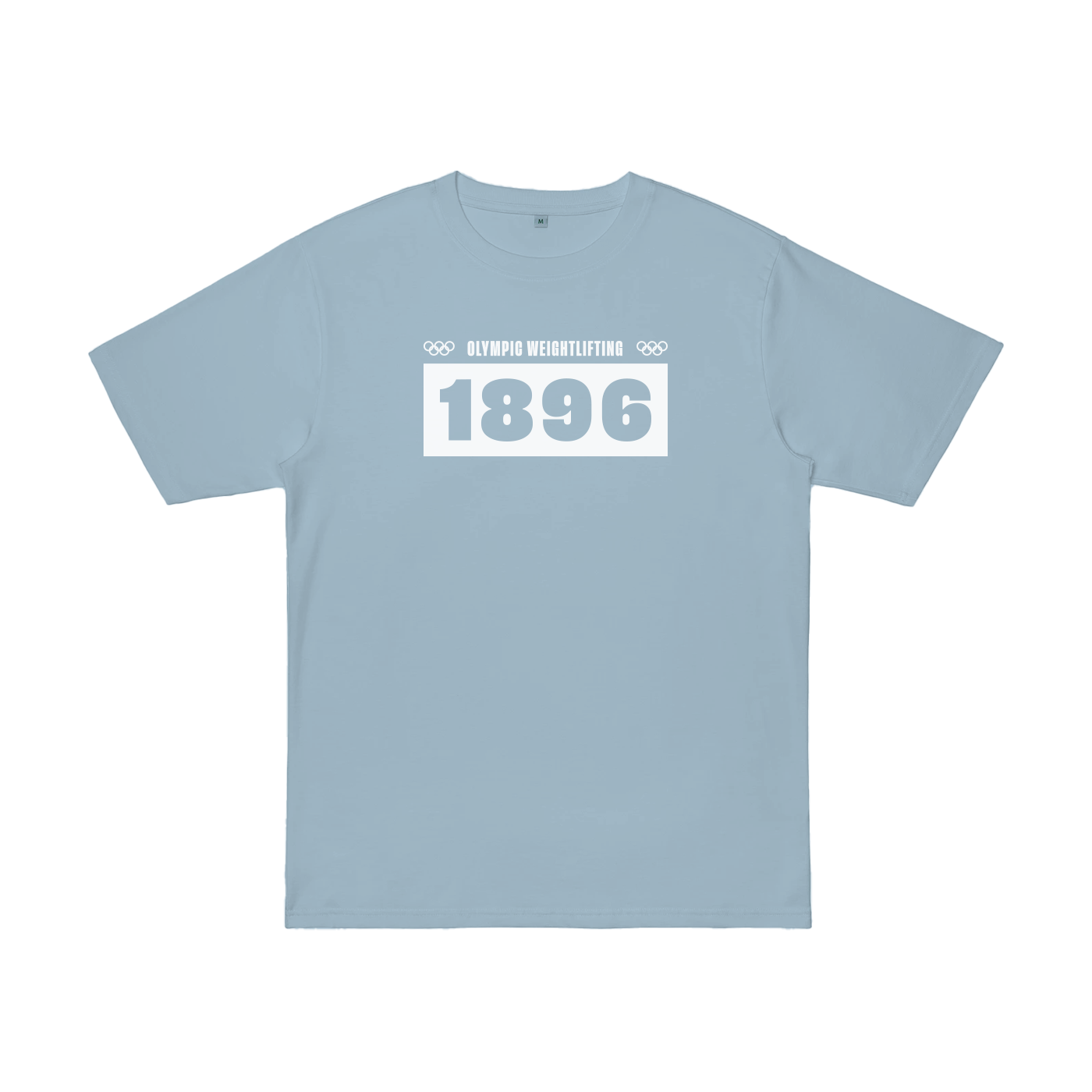 1896 camiseta halterofilia unisex