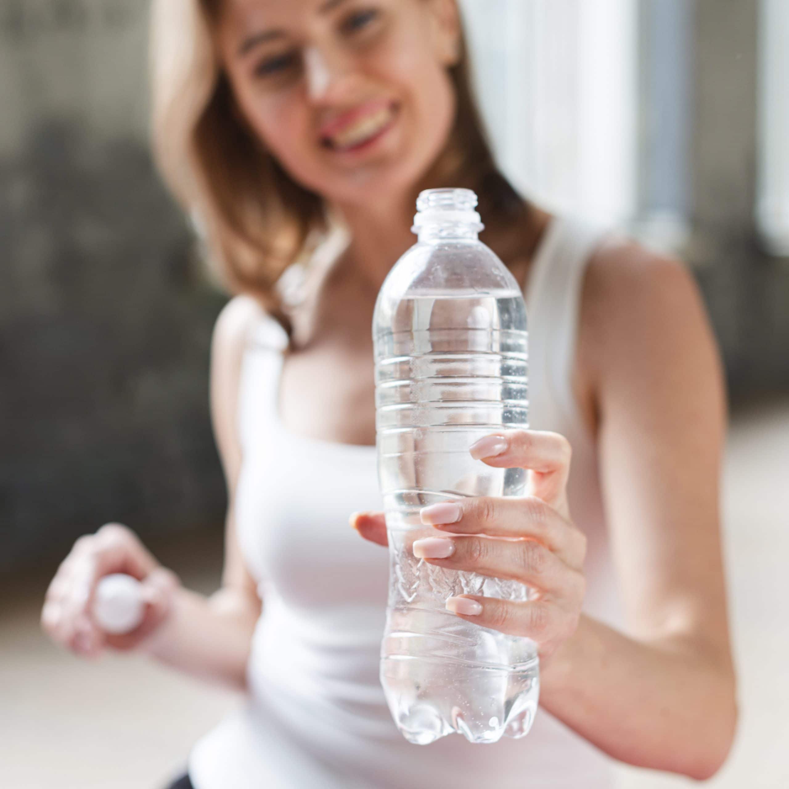 beber agua alimentación y entreno